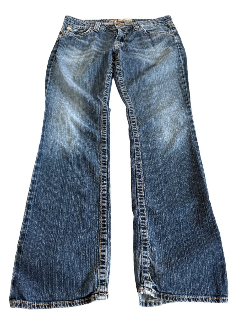 Big Star Women's 31L Remy Medium Wash Low Rise Blue Jeans